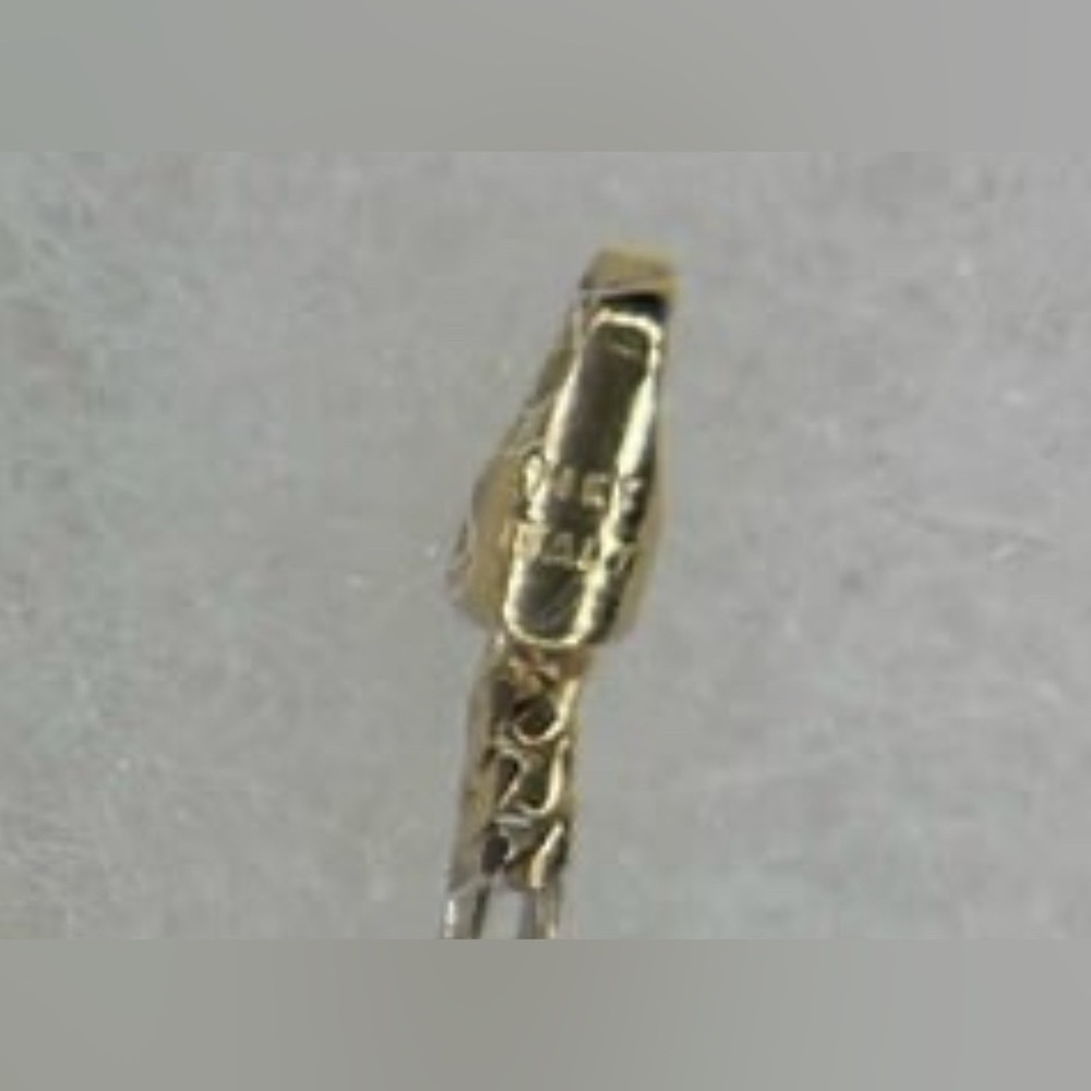 14k white and yellow gold bracelet - Picture 6 of 6